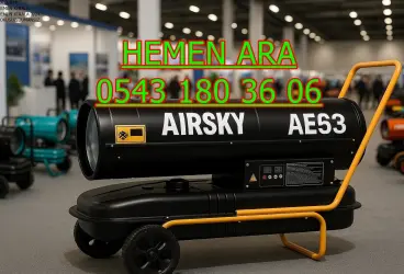 Endüstriyel ısıtıcı kiralama Mazotlu Isımak Kiralık