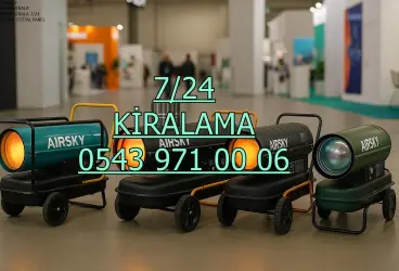 İnşaat Nem Kurutma Hizmetleri Mazotlu Isımak Kiralık