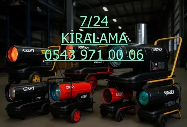 Isıtıcı kiralama fiyatları Mazotlu Isımak Kiralık