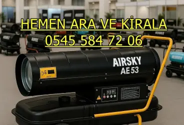 KİRALIK SANAYİ TİPİ ISITICI KİRALAMA İZMİR BORNOVA BUCA