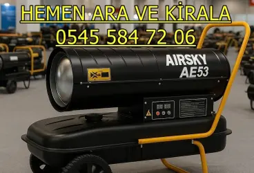 Kuru hava cihazı kiralama Mazotlu Isımak Kiralık