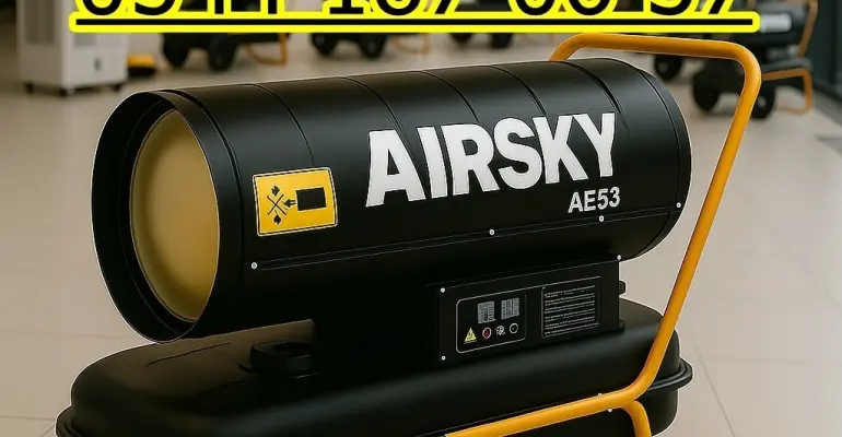 Elektrikli Isımak Kiralama Seçenekleri Mazotlu Isımak Isıtıcı Kiralık