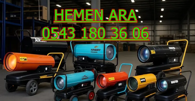 Endüstriyel nem kurutma cihazı kiralama Mazotlu Isımak Isıtıcı Kiralık