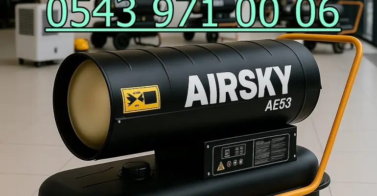 Hava kurutma makineleri kiralama Mazotlu Isımak Isıtıcı Kiralık