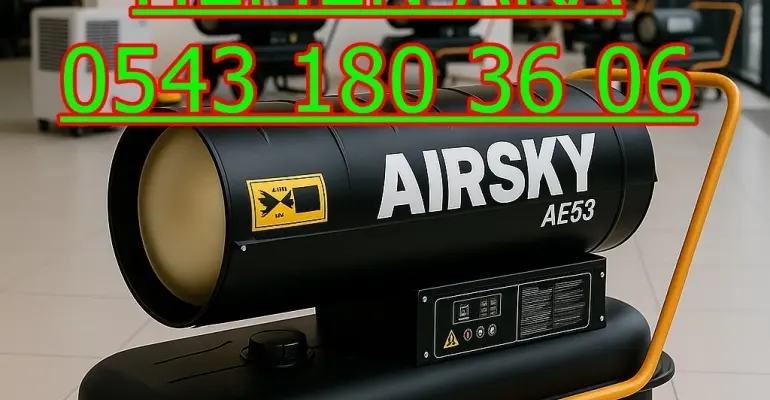 Isımak Elektrikli Kiralama İstanbul Mazotlu Isımak Isıtıcı Kiralık