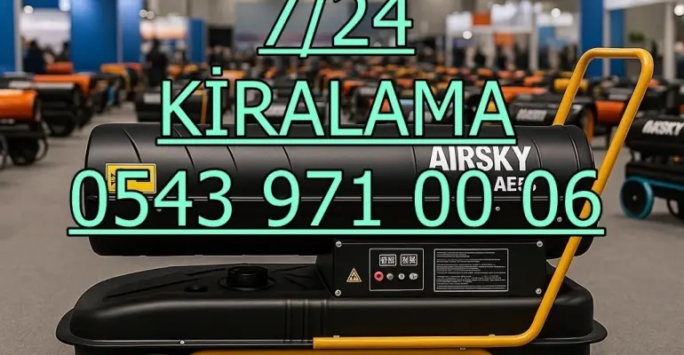 Isıtıcı kiralama Mazotlu Isımak Isıtıcı Kiralık