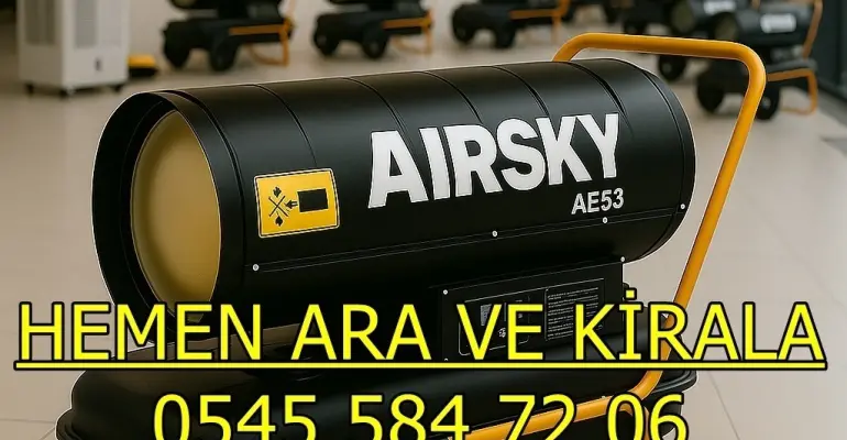 İzmir elektrikli ısıtıcı kiralama Mazotlu Isımak Isıtıcı Kiralık