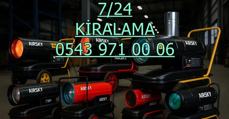 Kahramanmaraş Mazotlu Isımak Isıtıcı Kiralık