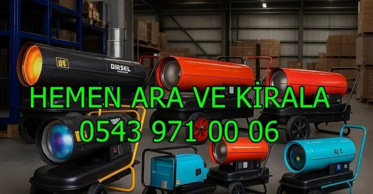 Niğde Rize Mazotlu Isımak Isıtıcı Kiralık